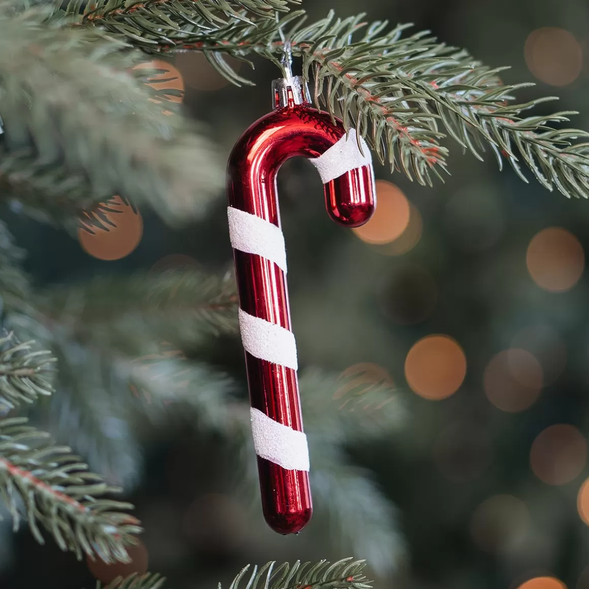 It's all about Christmas Christmas Ornaments-Set Of 2 Red-white Candy Canes