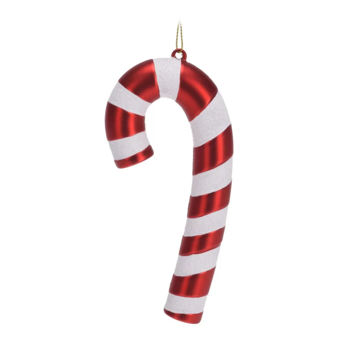 It's all about Christmas Christmas Ornaments-Set Of 4 Candy Cane Christmas Ornaments | 17cm (7") | Red