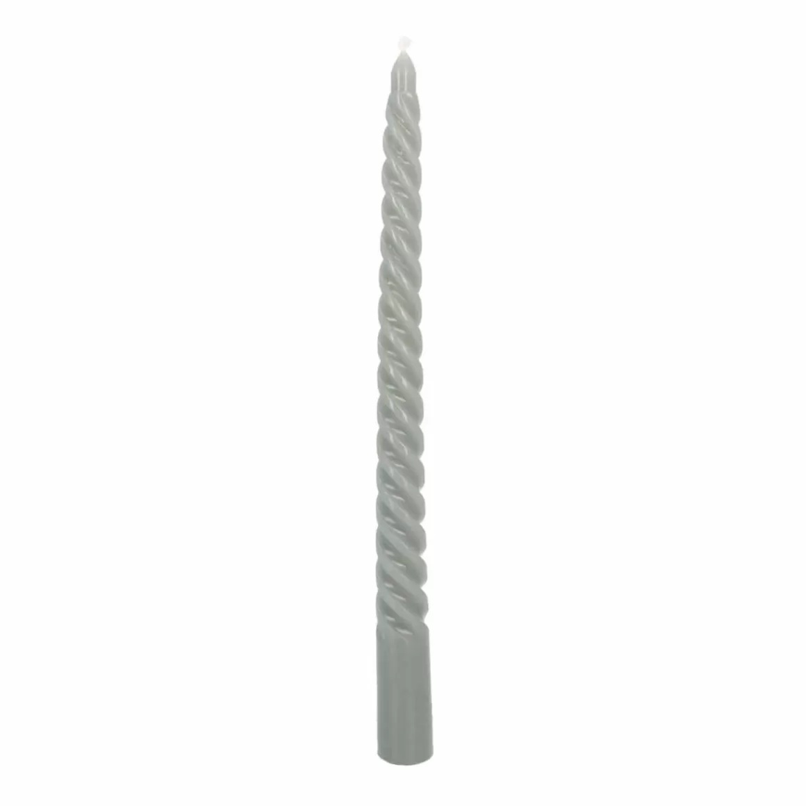 It's all about Christmas Candles-Set Of 4 Cottage Green Twist Candles | 25 Cm