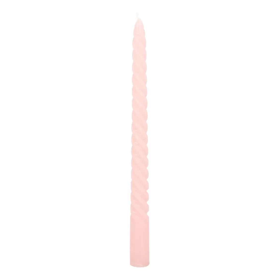 It's all about Christmas All Christmas Decorations | Candles-Set Of 4 Pink Twist Candles | 25 Cm