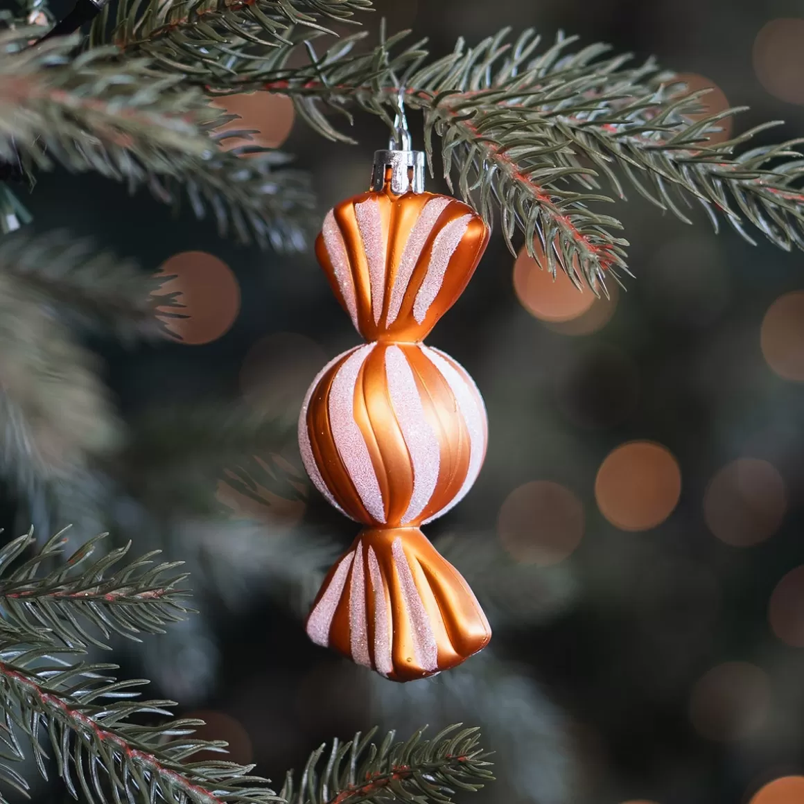 It's all about Christmas Christmas Ornaments-Set Of 4 Sour Candy Christmas Ornaments | Multi | 11cm / 4"
