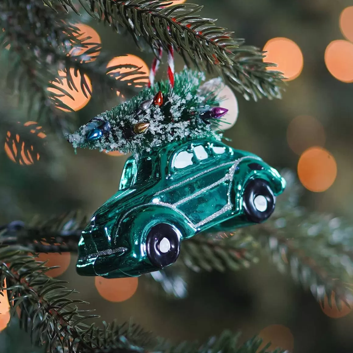 It's all about Christmas Christmas Ornaments-Shatterproof Car Ornament | Blue | 10 Cm