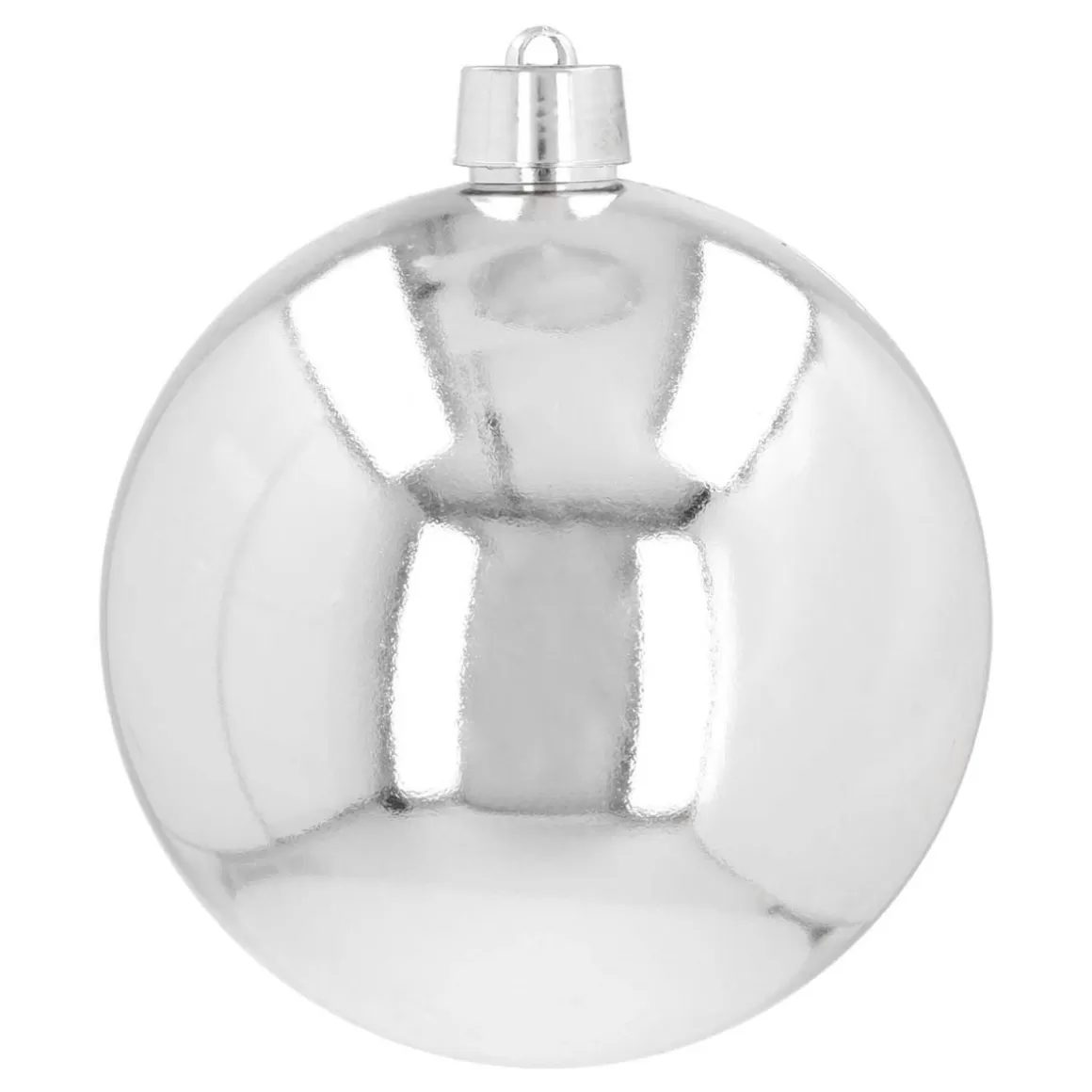 It's all about Christmas Large Outdoor Baubles | Christmas Baubles By Colour-Shatterproof XXXL Christmas Bauble Silver 25 Cm