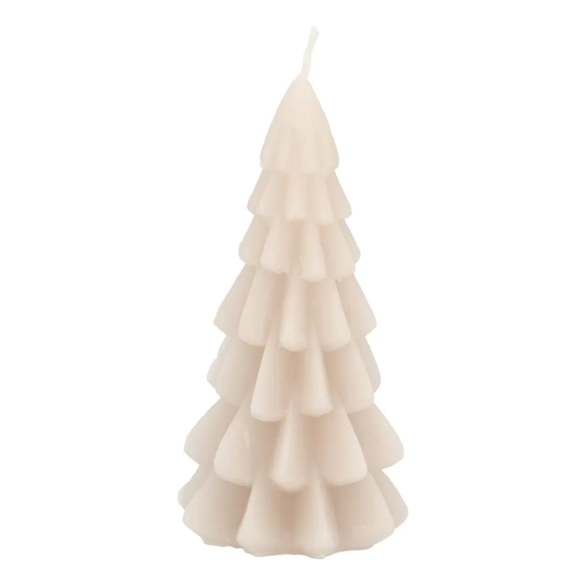 It's all about Christmas Home Accessories For Christmas | Candles-Small 3D Taupe Christmas Tree Candle