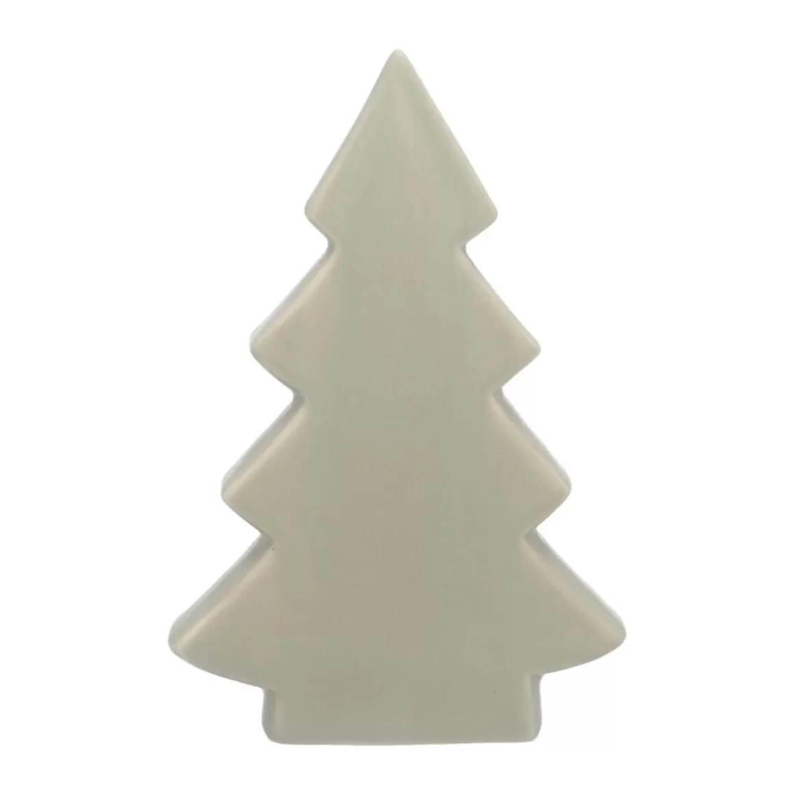 It's all about Christmas All Christmas Decorations | Christmas Trees-Standing Porcelain Christmas Tree | 16.5 Cm | Matte Green