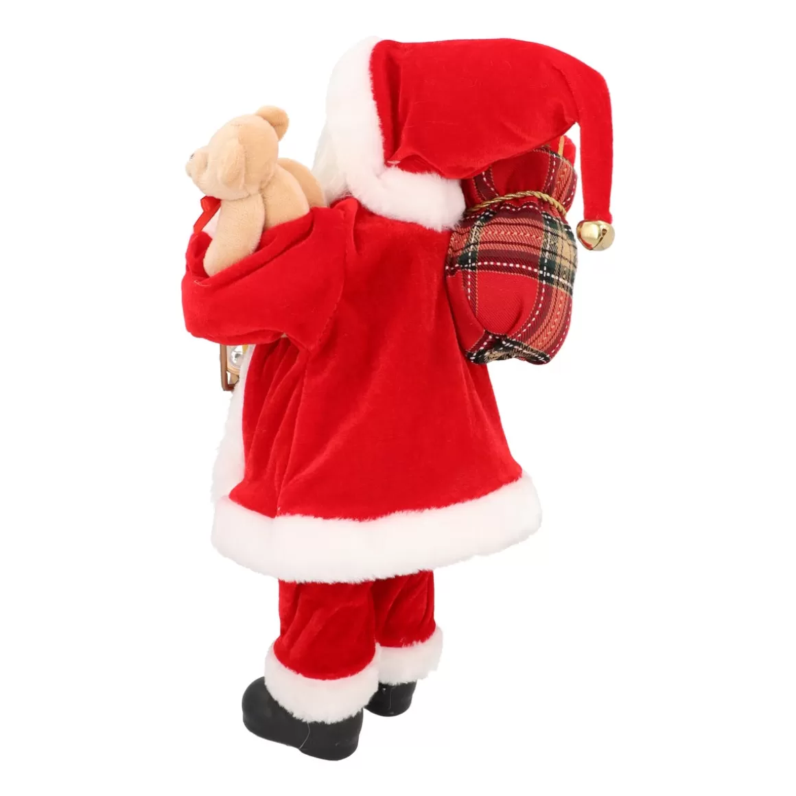 It's all about Christmas Christmas Figurines-Standing Santa Claus | Red-white | 45cm/18in | Cloth