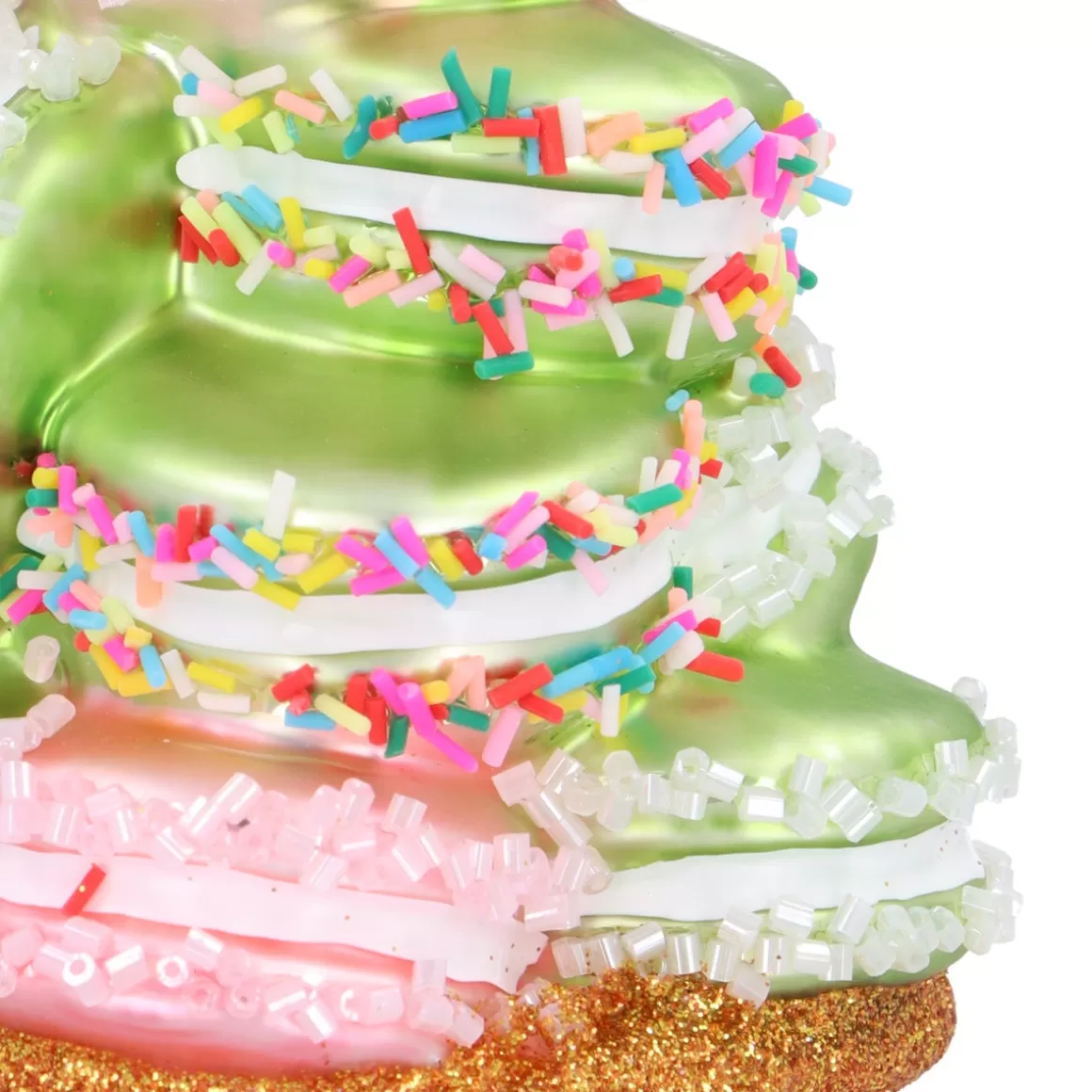 It's all about Christmas Christmastree Decorations Glass | Christmas Ornaments-Tasty Macaron Ornament In Pastel Colors
