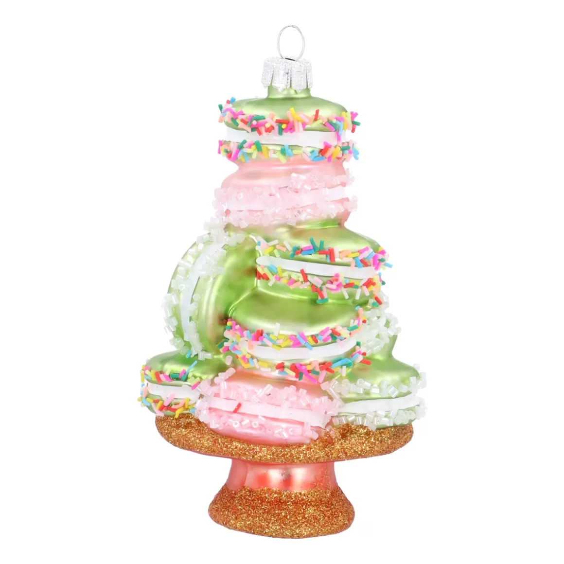 It's all about Christmas Christmastree Decorations Glass | Christmas Ornaments-Tasty Macaron Ornament In Pastel Colors