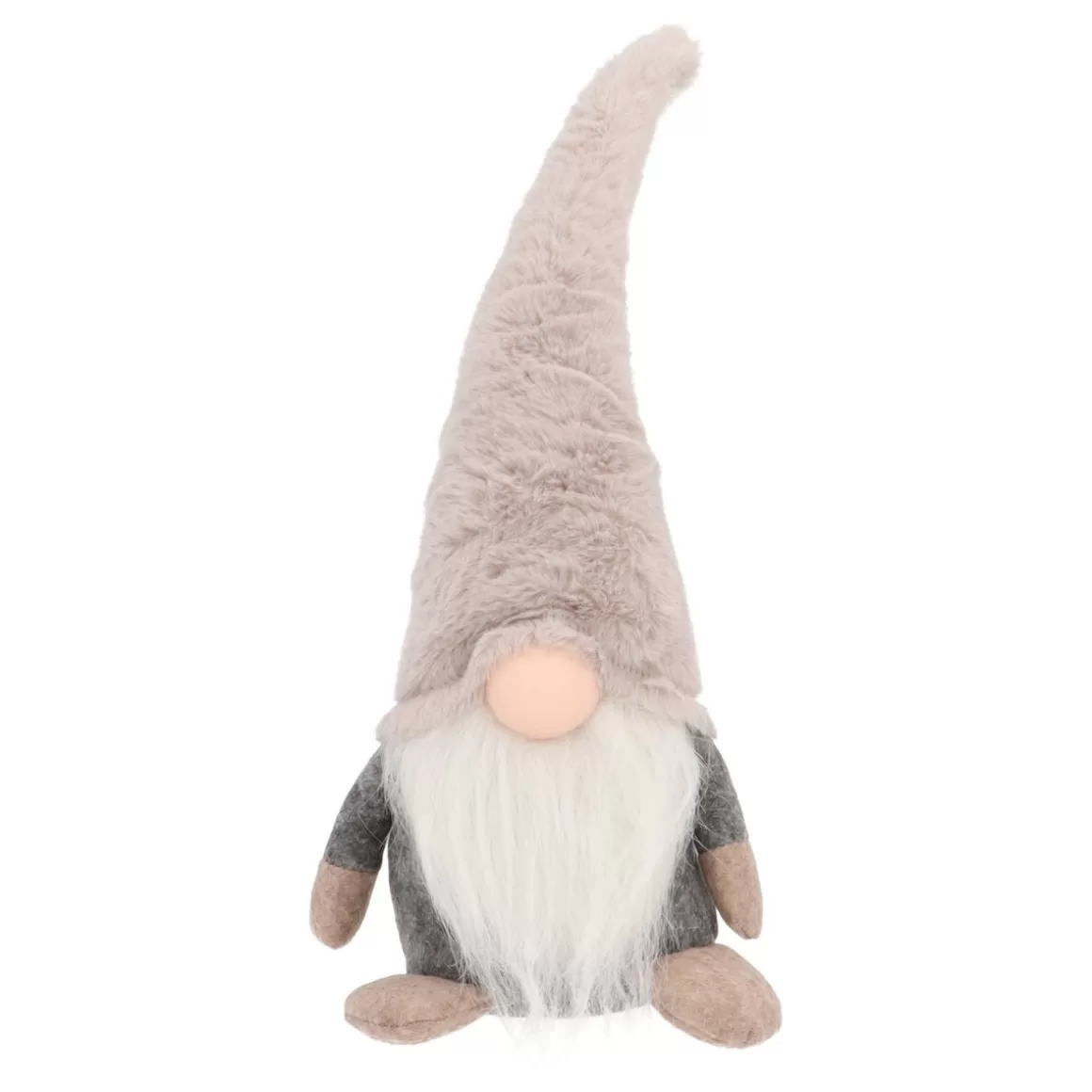 It's all about Christmas Christmas Figurines-Taupe Gnome Christmas Decoration