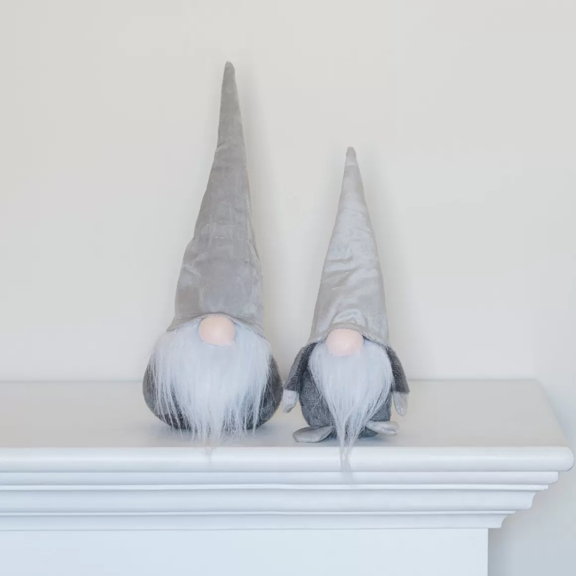 It's all about Christmas Home Accessories For Christmas | Christmas Figurines-Taupe Gnome With A Long Pointy Hat