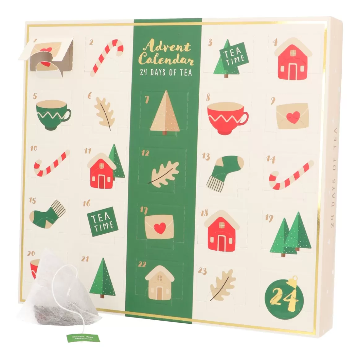 It's all about Christmas Home Accessories For Christmas-Tea Advent Calendar For The Holidays