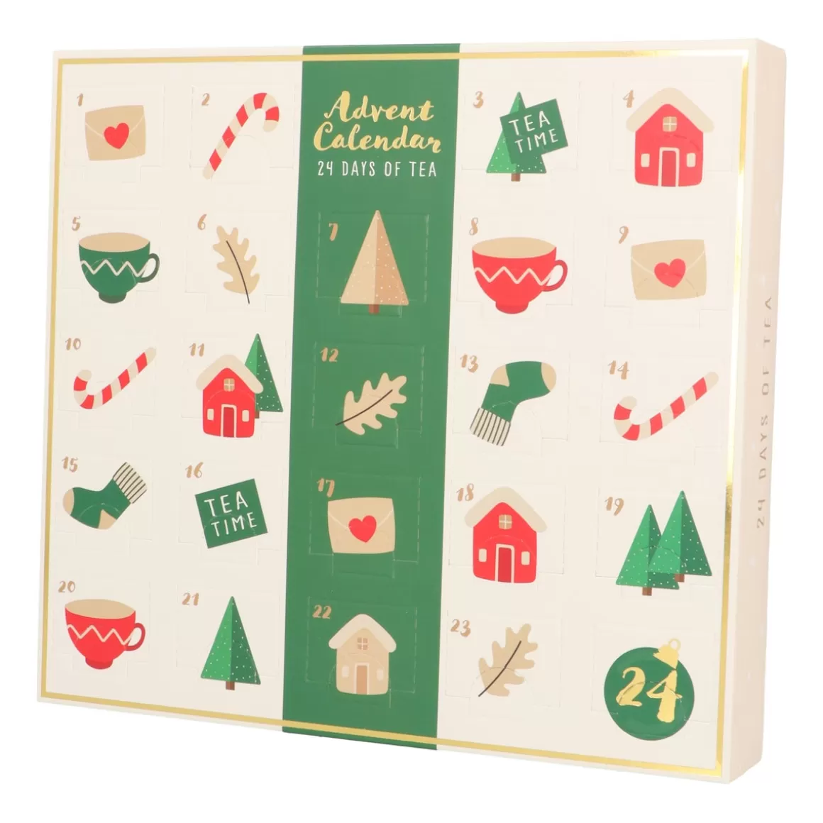 It's all about Christmas Home Accessories For Christmas-Tea Advent Calendar For The Holidays