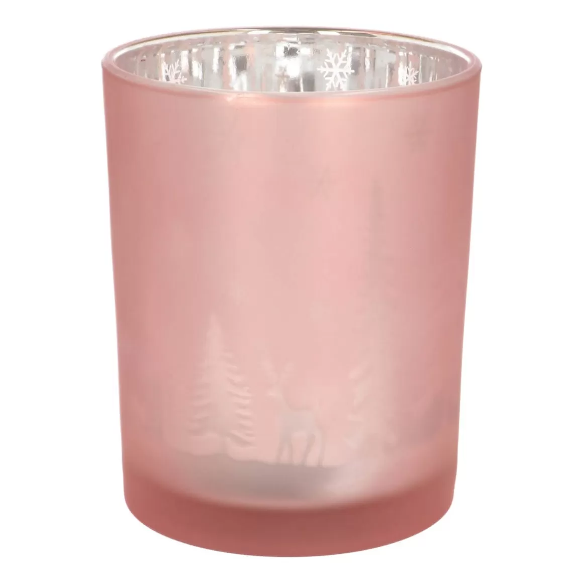 It's all about Christmas All Christmas Decorations | Home Accessories For Christmas-Tealight Lo 12.5cm Pink