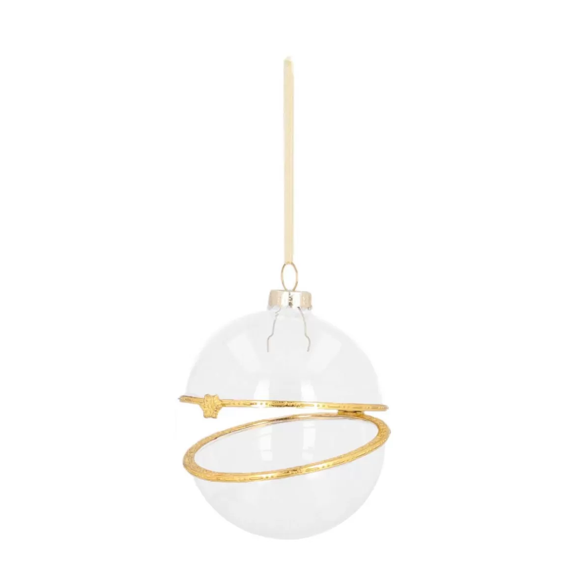 It's all about Christmas Diy Baubles | Christmas Baubles By Colour-Transparent Fillable Christmas Bauble Made Of Glass 8 Cm Gold
