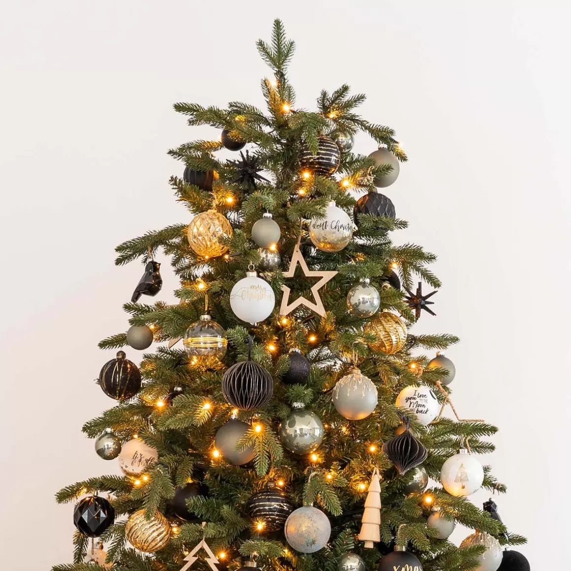 It's all about Christmas Diy Baubles | Christmas Baubles By Colour-Transparent Fillable Christmas Bauble Made Of Glass 8 Cm Gold