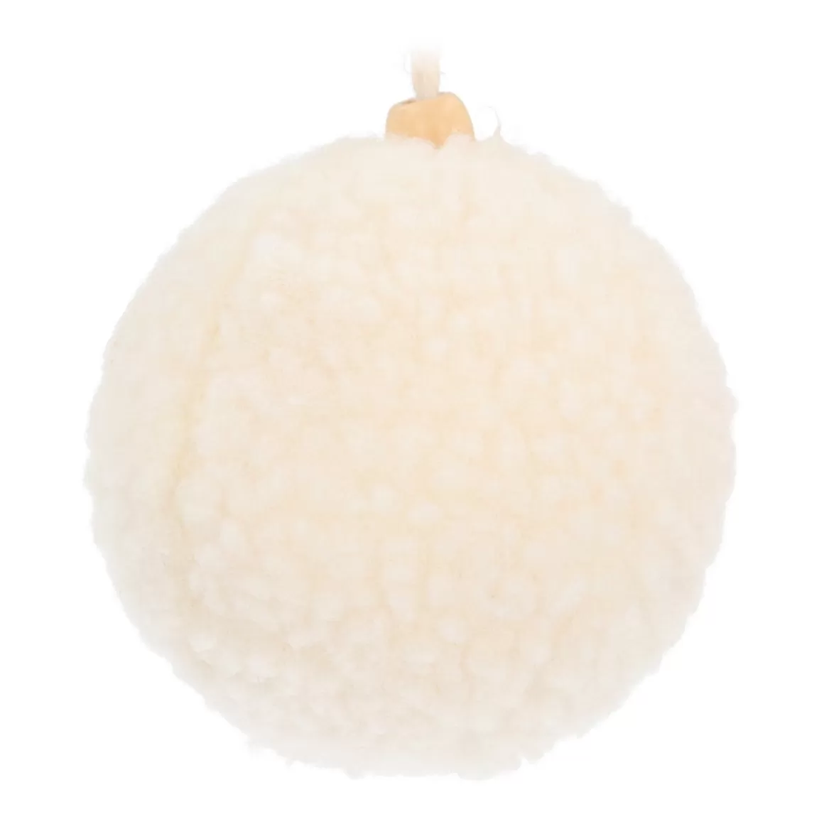 It's all about Christmas Christmas Ornaments | Christmas Baubles By Colour-Warm White Teddy Christmas Bauble