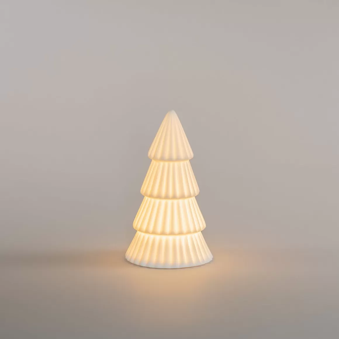 It's all about Christmas Light Up Christmas Decorations | Home Accessories For Christmas-White Porcelain LED Christmas Tree