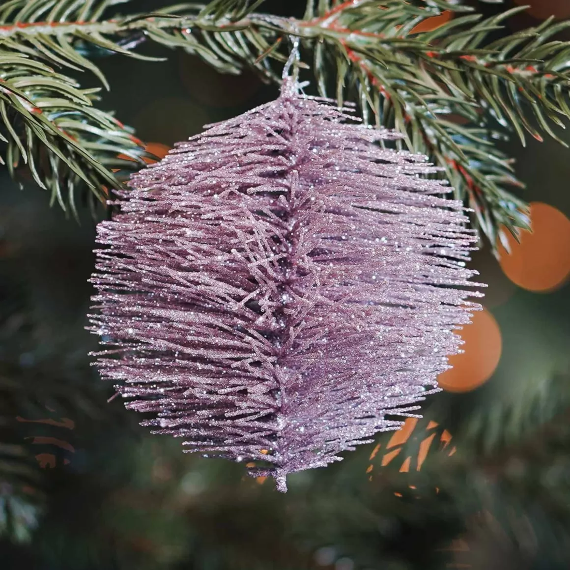 It's all about Christmas Christmas Ornaments-Wire Christmas Bauble 8 Cm Pink