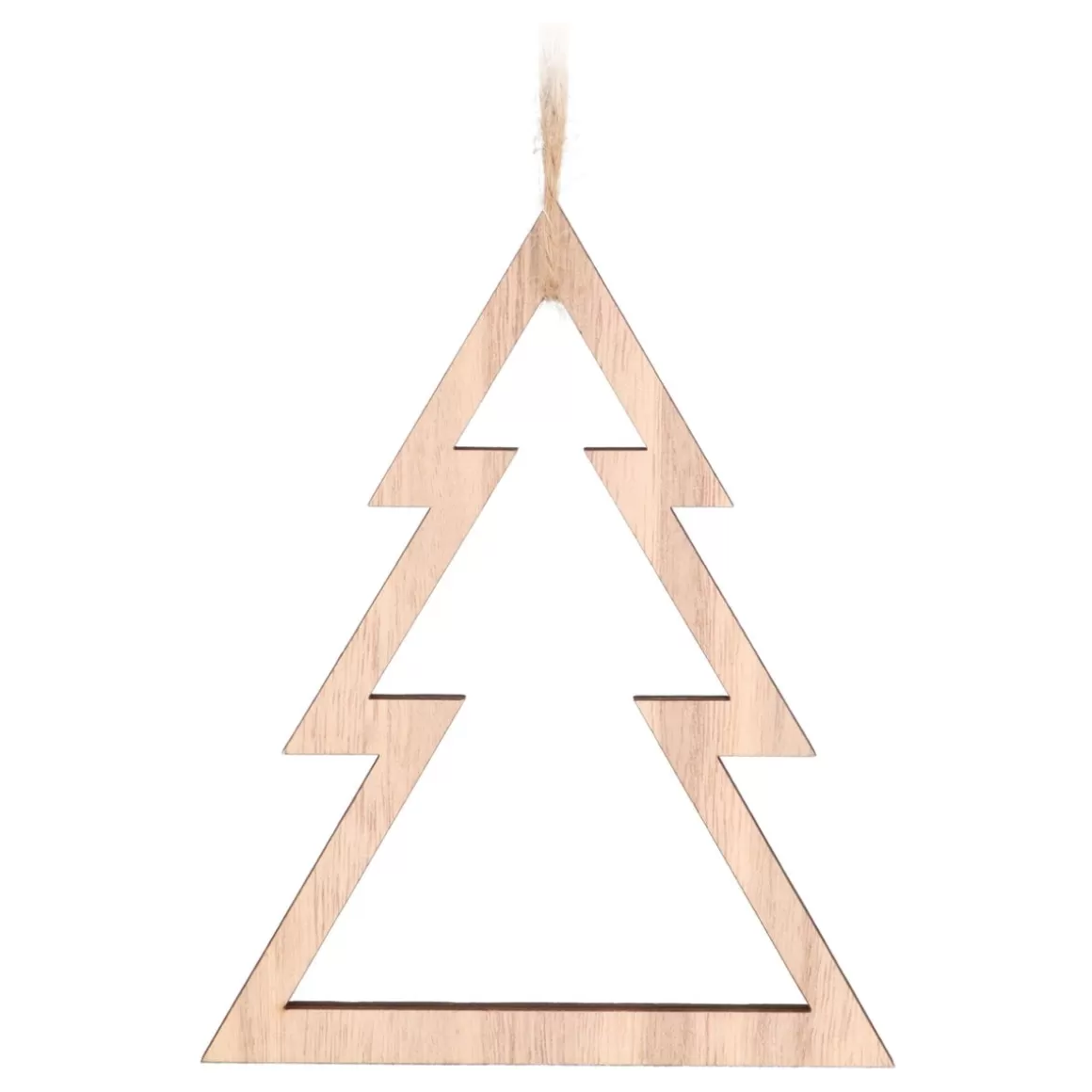 It's all about Christmas Christmas Ornaments-Wooden Tree Ornament | Natural | 15 Cm