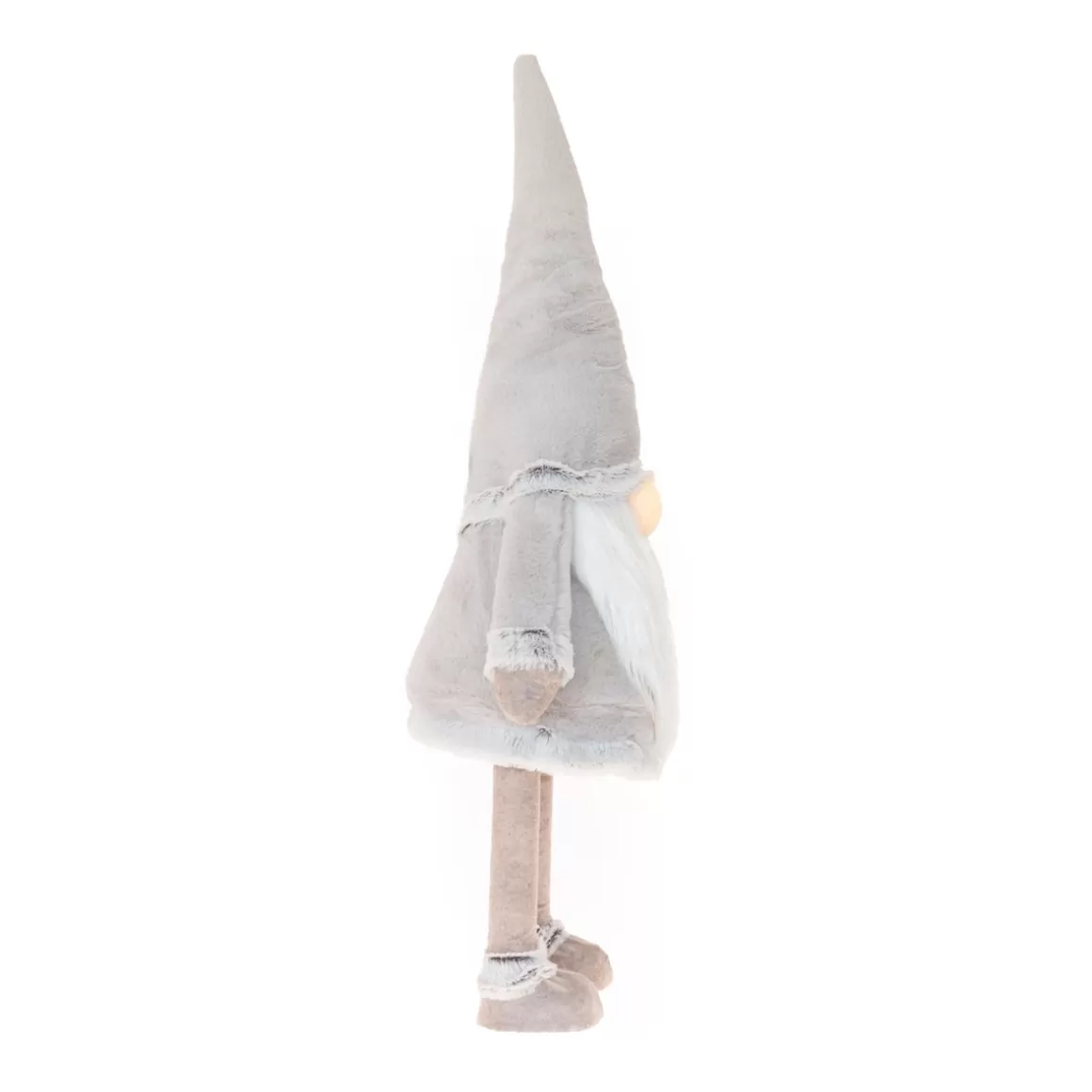 It's all about Christmas Home Accessories For Christmas | Christmas Figurines-XL Gnome In Taupe Color